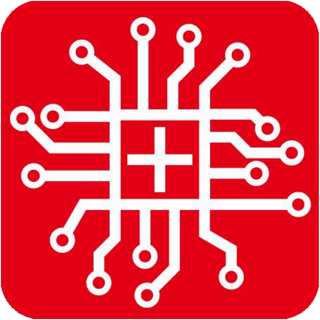 Ikona urządzeń cyfrowych dla medycyny